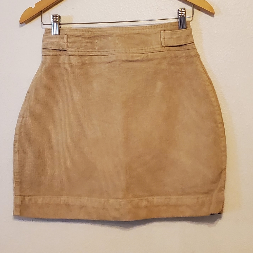 Urban Outfitters Harmony Corduroy Skirt in neutral - Picture 4 of 12